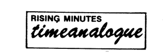 RISING MINUTES TIMEANALOGUE logo
