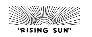 "RISING SUN" logo