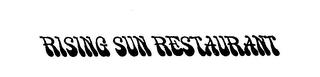 RISING SUN RESTAURANT logo