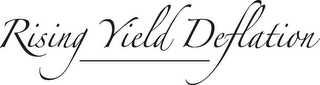 RISING YIELD DEFLATION logo