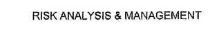 RISK ANALYSIS & MANAGEMENT logo