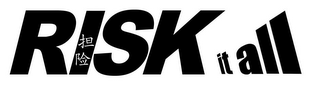 RISK IT ALL logo