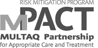 RISK MITIGATION PROGRAM MPACT MULTAQ PARTNERSHIP FOR APPROPRIATE CARE AND TREATMENT logo