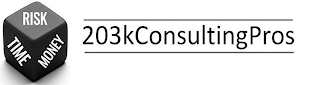 RISK TIME MONEY 203KCONSULTINGPROS logo