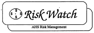RISK WATCH AHS RISK MANAGEMENT logo