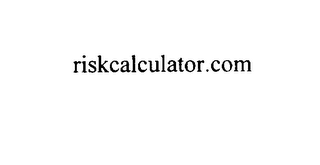 RISKCALCULATOR.COM