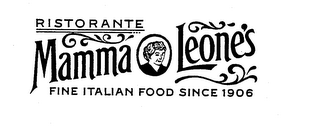RISTORANTE MAMMA LEONE'S FINE ITALIAN FOOD SINCE 1906 logo