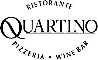 RISTORANTE QUARTINO PIZZERIA · WINE BAR logo
