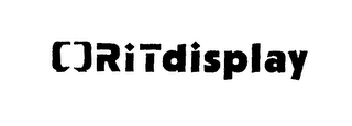 RIT DISPLAY logo
