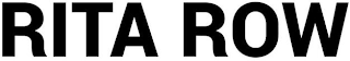 RITA ROW logo