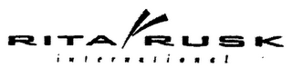 RITA RUSK INTERNATIONAL logo