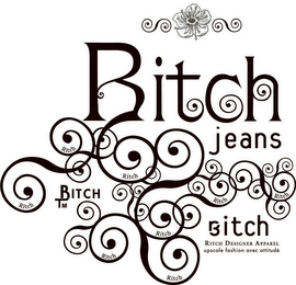 RITCH JEANS UPSCALE FASHION AVEC ATTITUDE DESIGNER APPAREL logo
