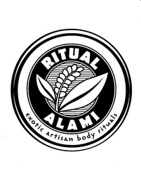 RITUAL ALAMI EXOTIC ARTISAN BODY RITUALS logo