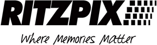 RITZPIX WHERE MEMORIES MATTER logo