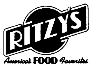 RITZY'S AMERICA'S FOOD FAVORITES logo