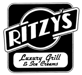 RITZY'S LUXURY GRILL & ICE CREAMS logo