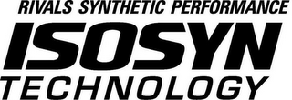 RIVALS SYNTHETIC PERFORMANCE ISOSYN TECHNOLOGY logo