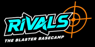 RIVALS THE BLASTER BASECAMP logo