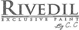 RIVEDIL EXCLUSIVE PAINT BY C.C logo