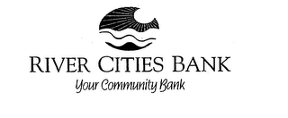 RIVER CITIES BANK YOUR COMMUNITY BANK logo