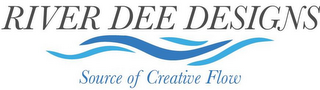 RIVER DEE DESIGNS SOURCE OF CREATIVE FLOW logo