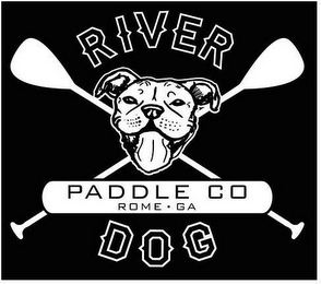 RIVER DOG PADDLE CO ROME GA logo