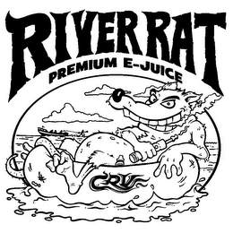 RIVER RAT PREMIUM E-JUICE CRV logo
