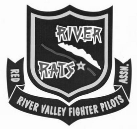 RIVER RATS RED RIVER VALLEY FIGHTER PILOTS ASSN. logo