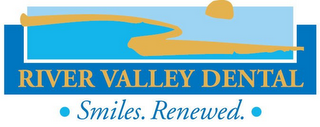 RIVER VALLEY DENTAL · SMILES. RENEWED. · logo