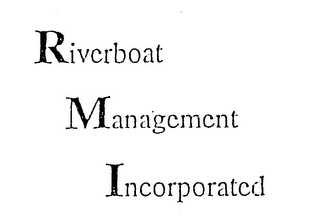 RIVERBOAT MANAGEMENT INCORPORATED logo