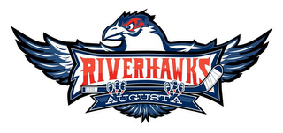 RIVERHAWKS AUGUSTA logo