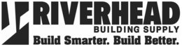 RIVERHEAD BUILDING SUPPLY BUILD SMARTER. BUILD BETTER. logo