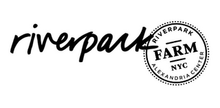 RIVERPARK RIVERPARK FARM NYC ALEXANDRIA CENTER logo