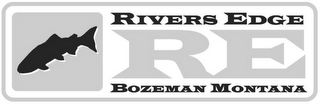 RIVERS EDGE RE BOZEMAN MONTANA logo