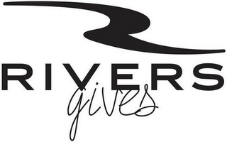 RIVERS GIVES logo