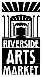 RIVERSIDE ARTS MARKET logo
