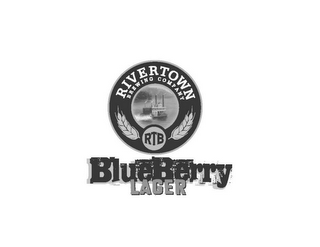RIVERTOWN BREWING COMPANY RTB BLUEBERRY LAGER logo