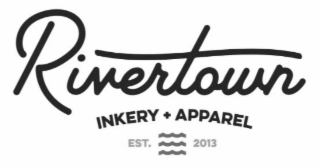 RIVERTOWN INKERY + APPAREL EST. 2013 logo