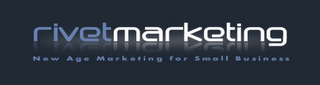RIVETMARKETING NEW AGE MARKETING FOR SMALL BUSINESS logo