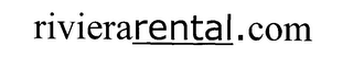 RIVIERA RENTAL.COM logo