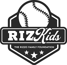 RIZ KIDS THE RIZZO FAMILY FOUNDATION logo