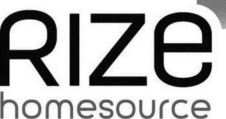 RIZE HOMESOURCE logo