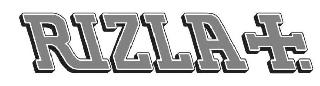 RIZLA+. logo