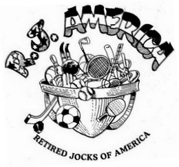 R.J. AMERICA RETIRED JOCKS OF AMERICA logo