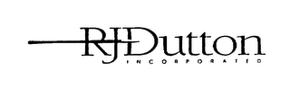 RJ DUTTON INCORPORATED logo