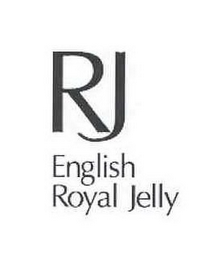 RJ ENGLISH ROYAL JELLY logo