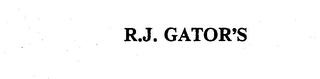 R.J. GATOR'S logo