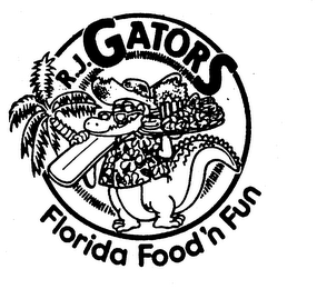 R.J. GATORS FLORIDA FOOD 'N FUN logo