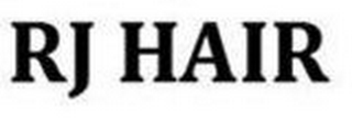 RJ HAIR logo