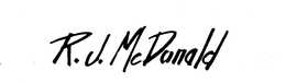 R.J. MCDONALD logo